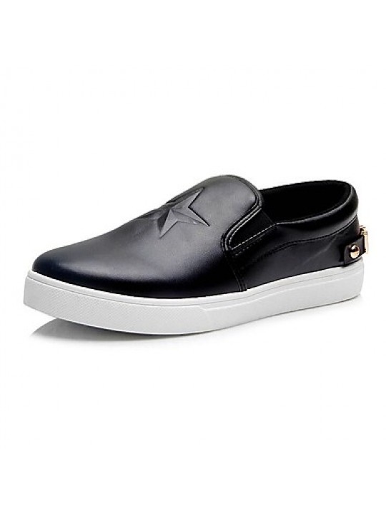   2016 New Style Hot Sale Outdoor / Office / Casual Sunny Loafers Black / White  