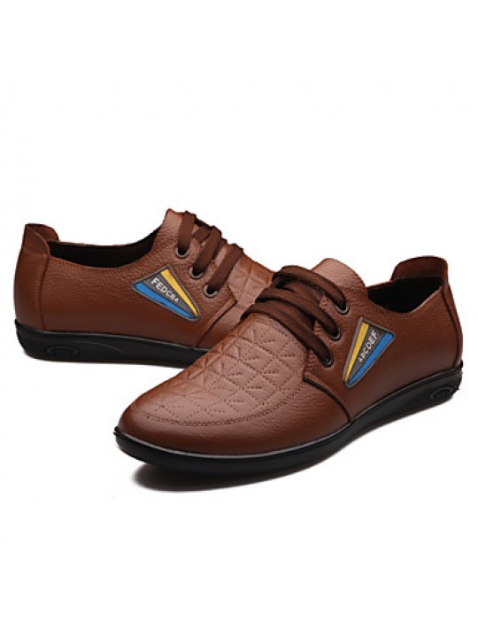 Men's Shoes Casual  Oxfords Black / Blue / Brown / Yellow  