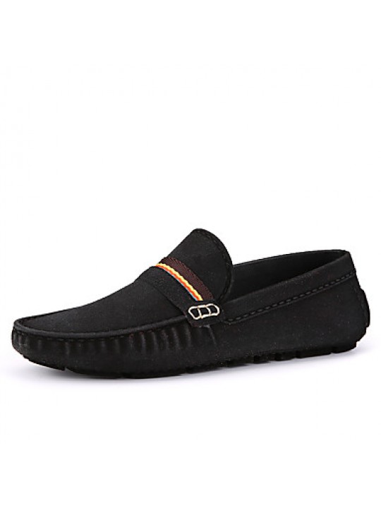 Men's Boat Casual/Drive/Office & Career/Party & Evening Fashion Leather Slipper Shoes Multicolor 39-44  