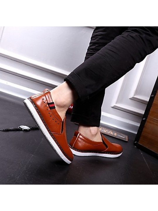   2016 New Style Hot Sale Outdoor / Office / Casual  Loafers Black / Brown / White  