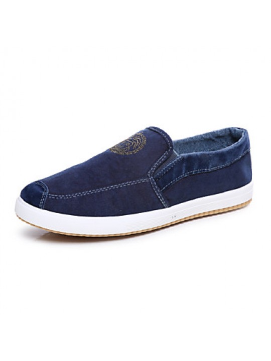 Canvas Office & Career / Casual / Athletic Loafers / Slip-on Office & Career / Casual / Athletic Slip-on Blue / Gray  