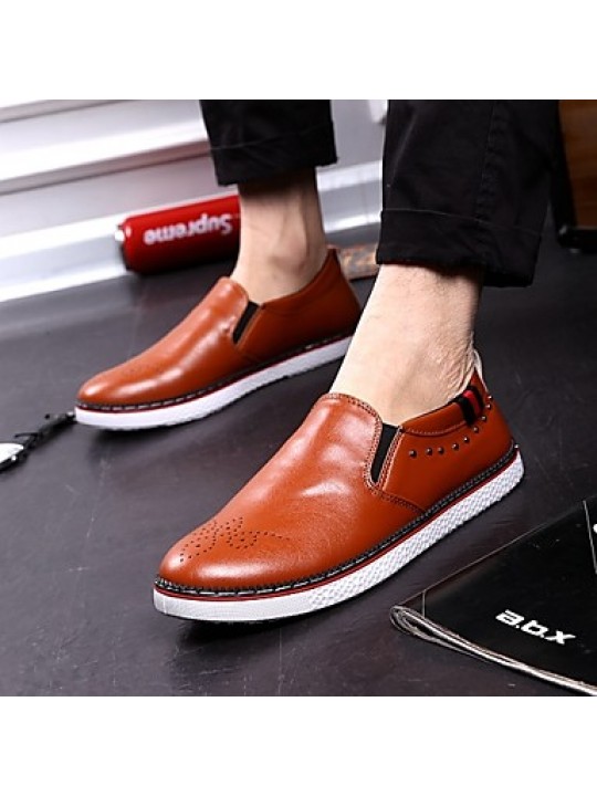   2016 New Style Hot Sale Outdoor / Office / Casual  Loafers Black / Brown / White  