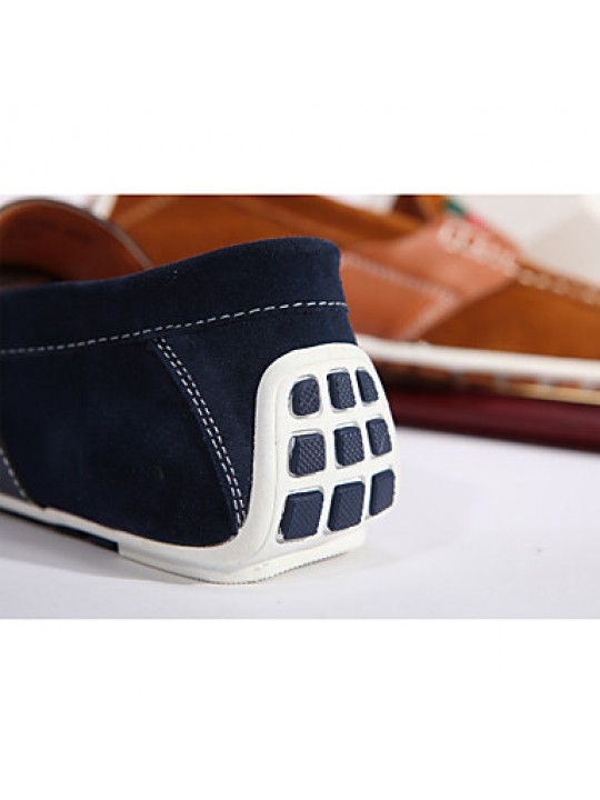   Men's Shoes / Casual Leather Boat Shoes / Fashion Men Flats Shoes/ Fashion Suede Leather Men Loafers  