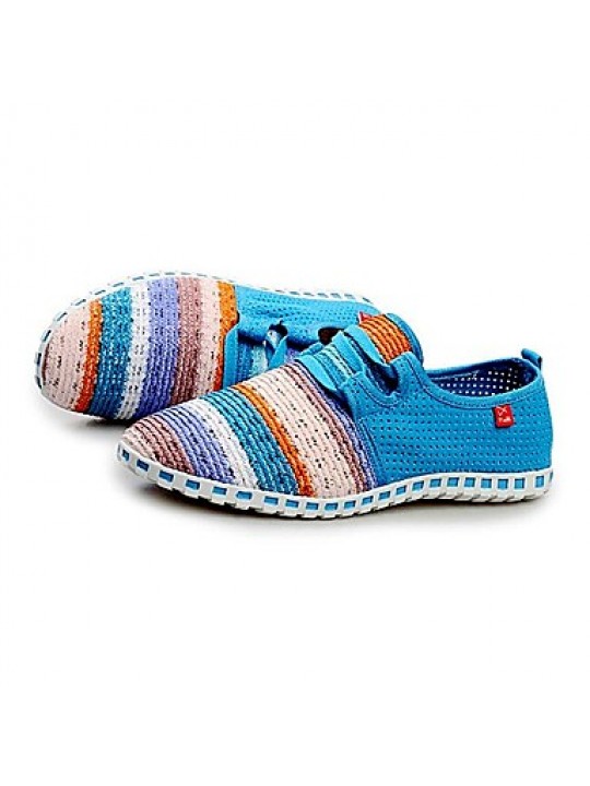   New Fashion Hot Sale Casual Navy / Green / Light Blue Comfort Breathable Canvas Leisure Lovers Shoes  