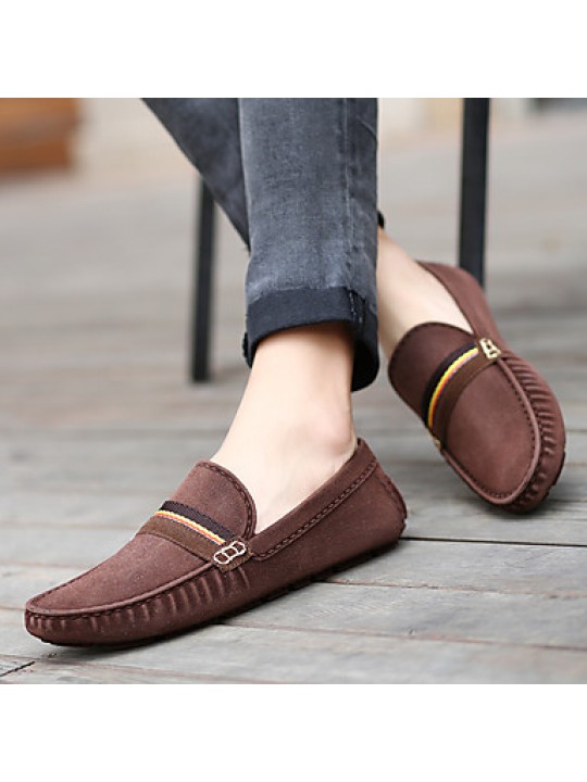 Men's Boat Casual/Drive/Office & Career/Party & Evening Fashion Leather Slipper Shoes Multicolor 39-44  